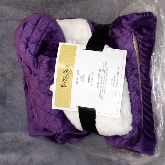 Soft & Cozy Bedding 231 Soft Cozy Throw And Bootie Set Poshmark